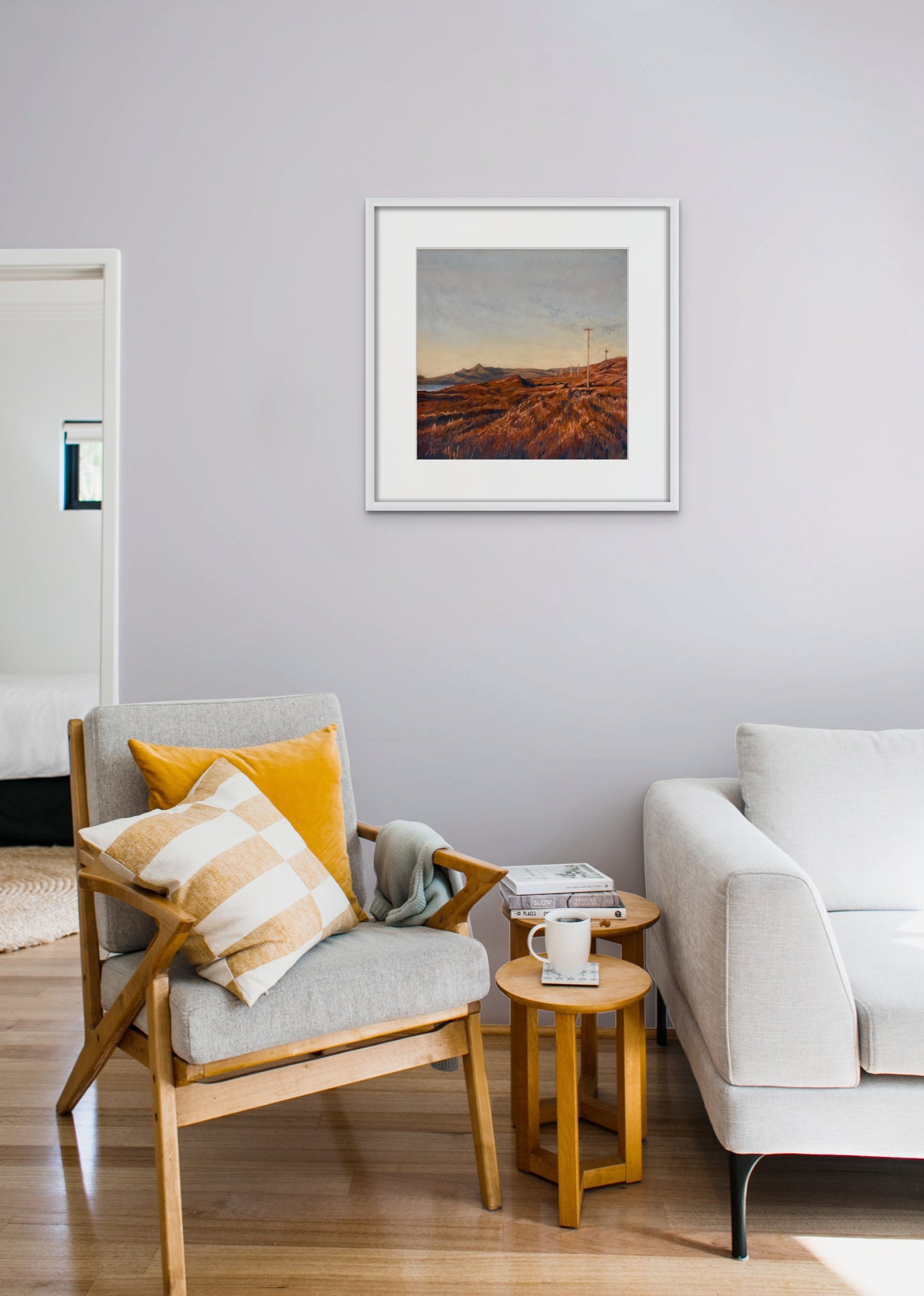 Fionnán Fomhar Dearg, Cob Dúbh - Print
