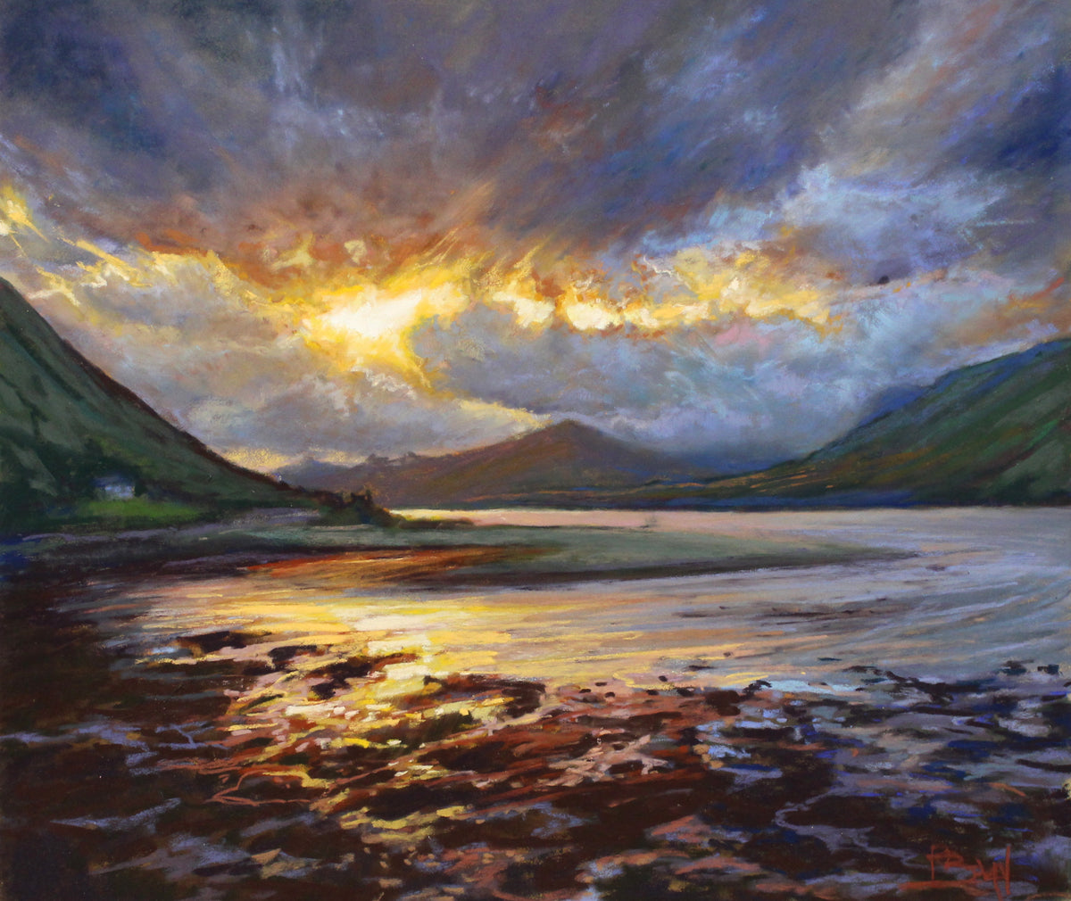 Storm Frances Approaching, Leenaun, Galway