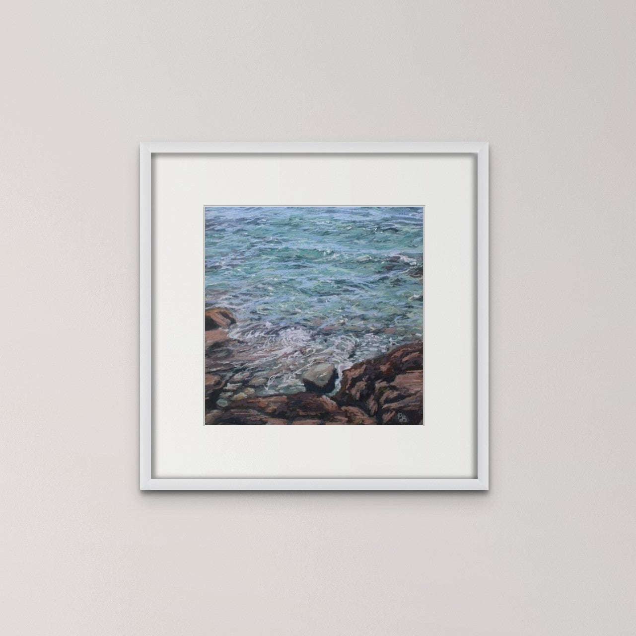 Tide going out at Brahalish, Sheepshead - Print