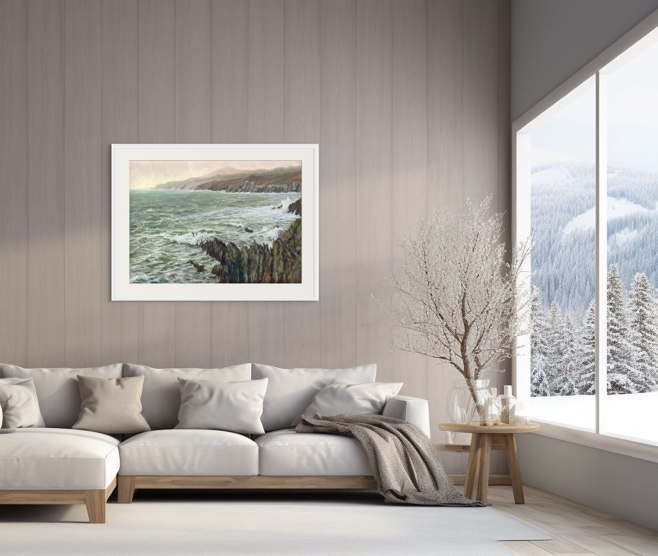 After the Storm, Dooneen, Sheepshead. PRINT