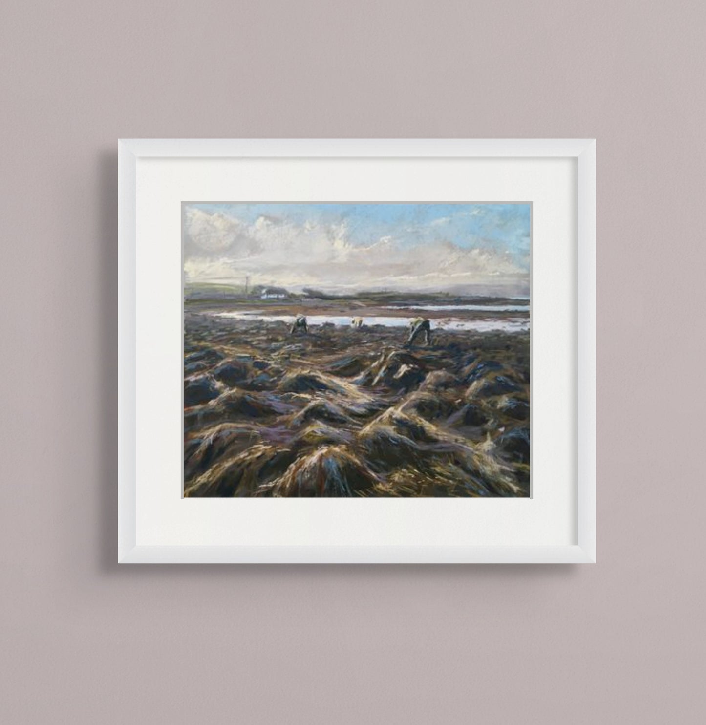 Tidal ii, Seaweed Harvesters at Killeenaran, Co. Galway. PRINT