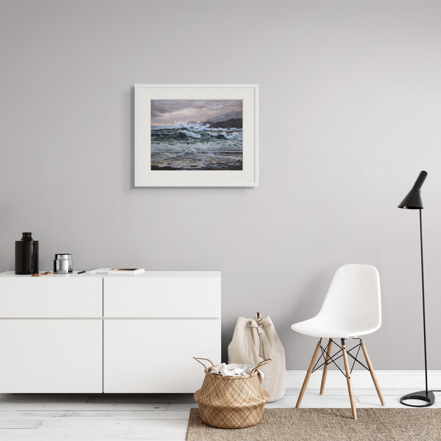 Winter Sea Squalls ii, Owenahincha, West Cork PRINT